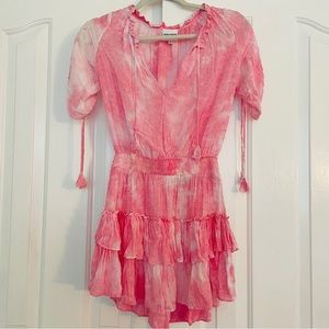 Skylar + Madison Pink Tie Dye Dress